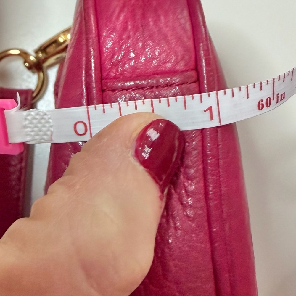 Tory Burch Magenta Pink Leather Amanda Crossbody Bag EUC - Picture 16 of 16